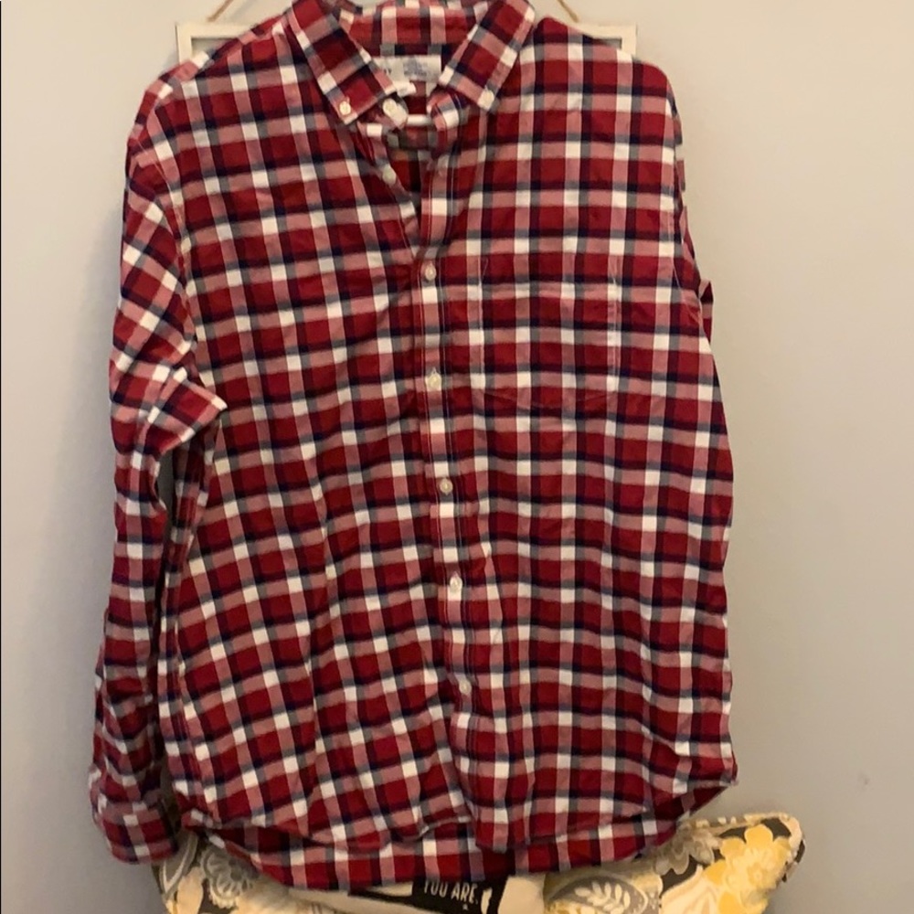 Men’s Long Sleeve Button Up